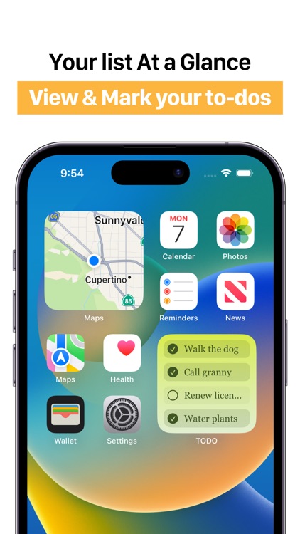 AnyDoto: Any Text To Do Widget