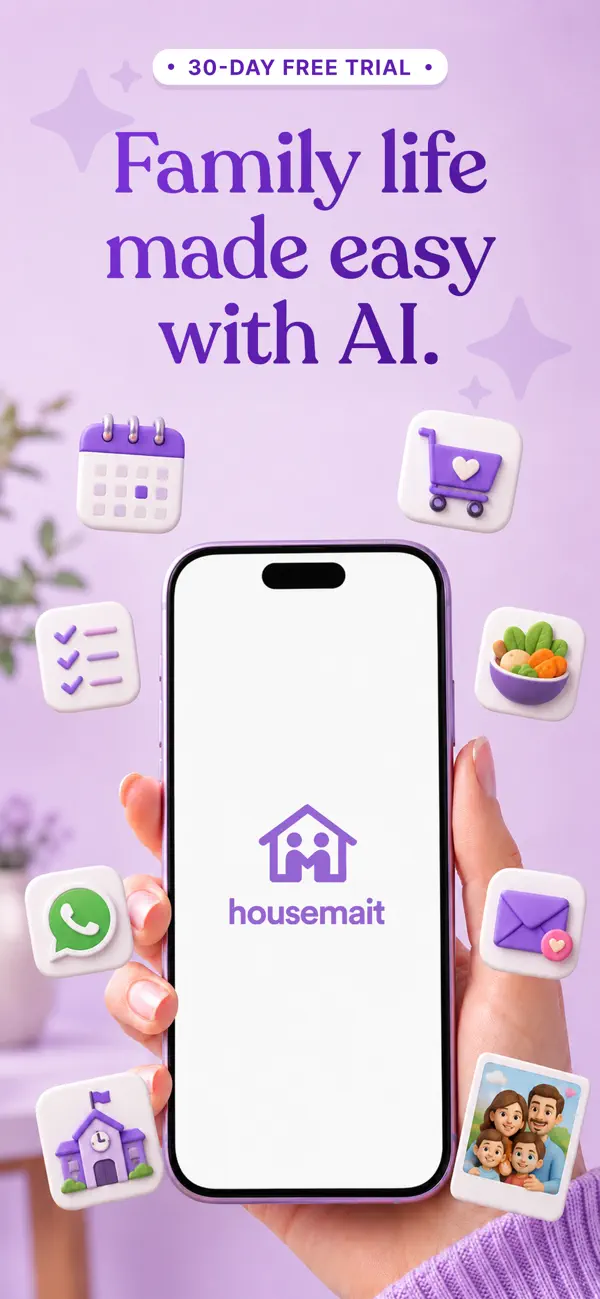 Screenshot #1 pour Housemait: AI Family Organiser