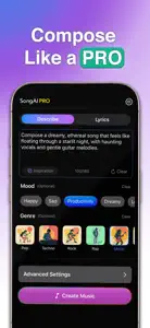 SongAI: AI Music & Lyrics screenshot #3 for iPhone