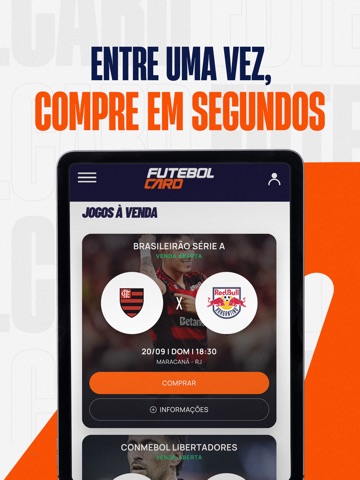 FutebolCard iPad screenshot 2