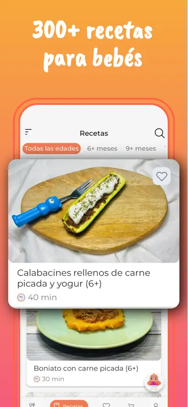 Recetas para Bebés y Papillas screenshot 2 of 10