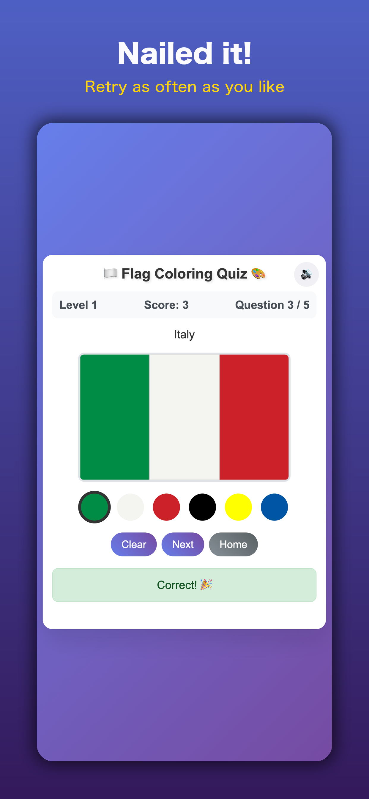 Paint the Flags: World Quiz screenshot 3