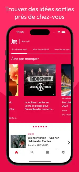 JDS - Idées sorties en France screenshot 1