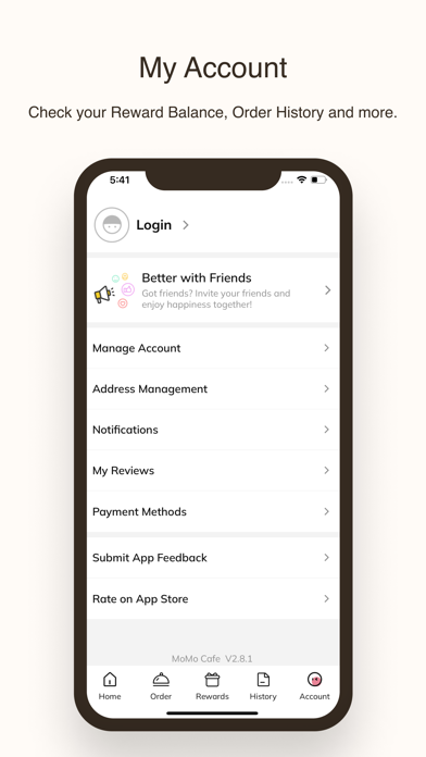 Momo Cafe iPhone screenshot 5 - Food & Drink app