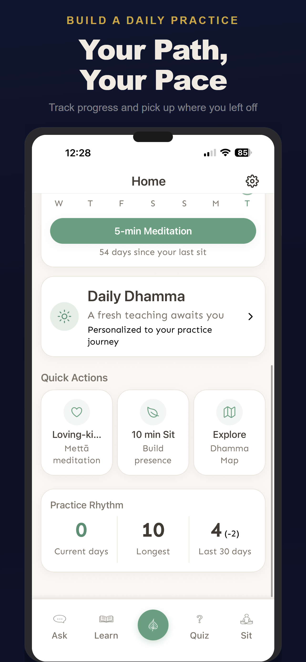 BuddhaUR: Buddhist Meditation