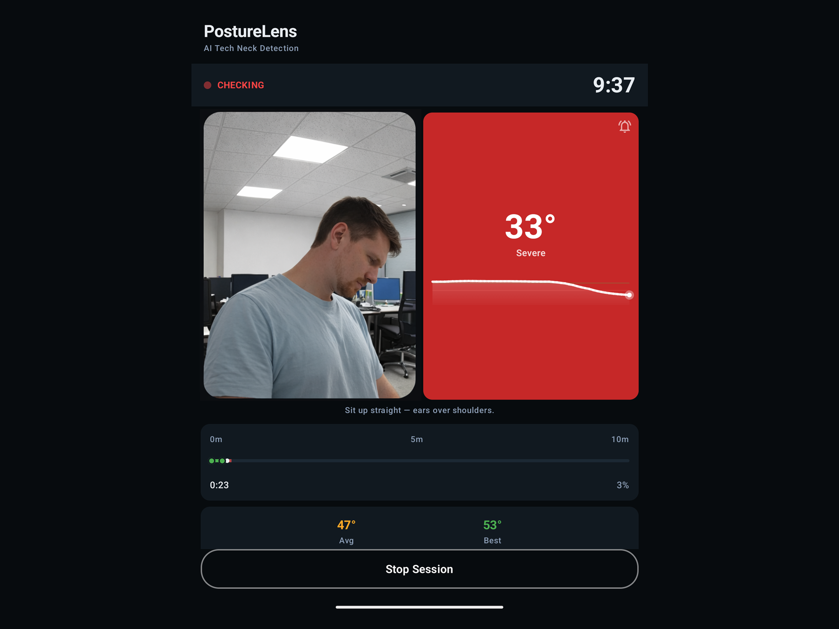 PostureLens: AI Posture Coach