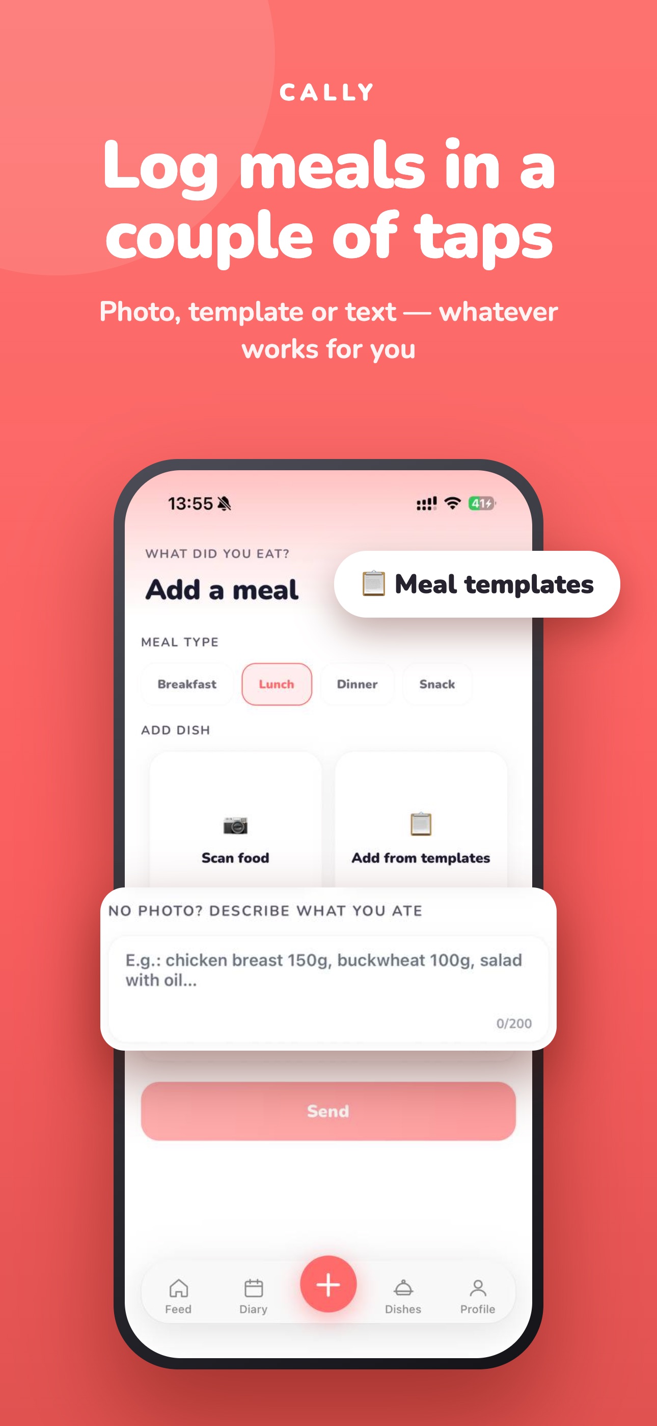 Screenshot 5 of Cally: AI Food Calorie Tracker