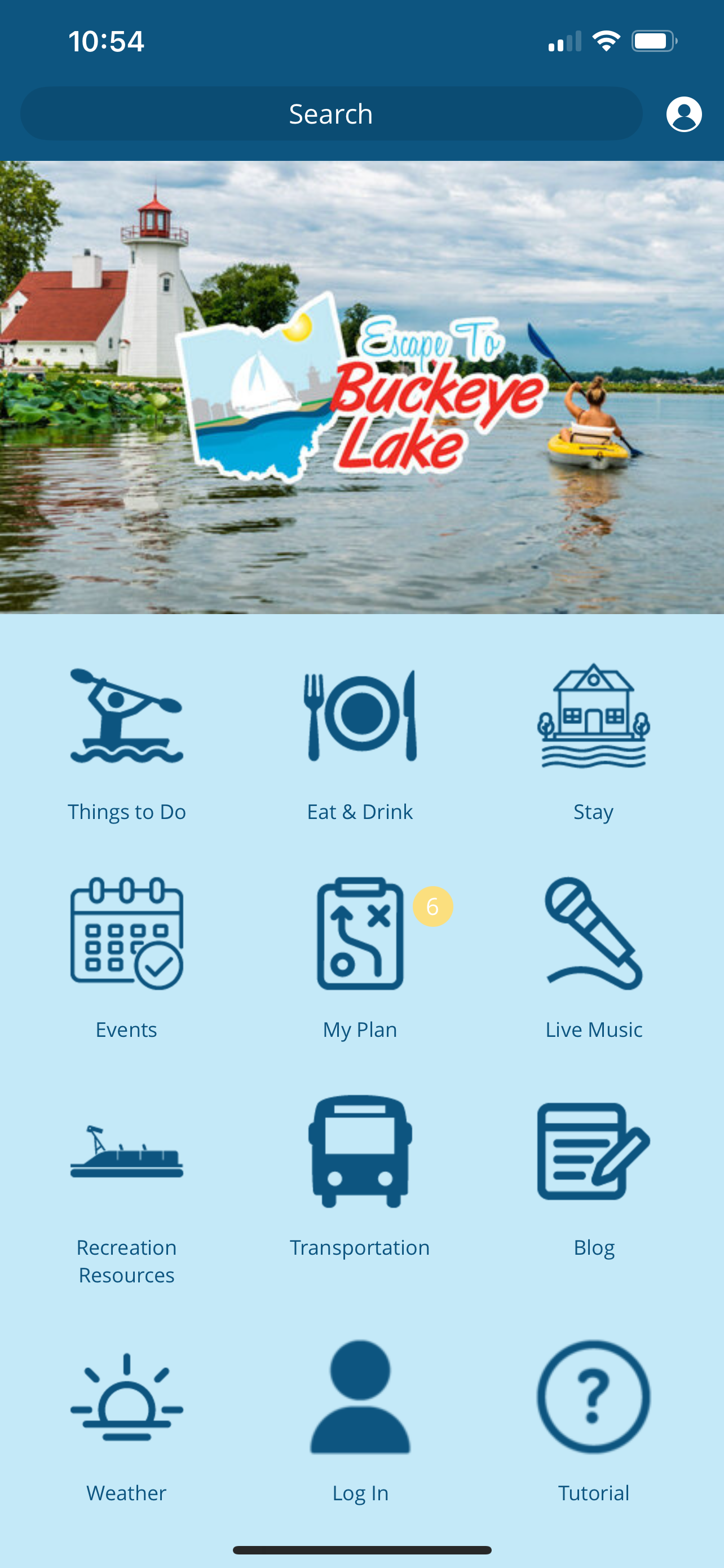 Escape to Buckeye Lake