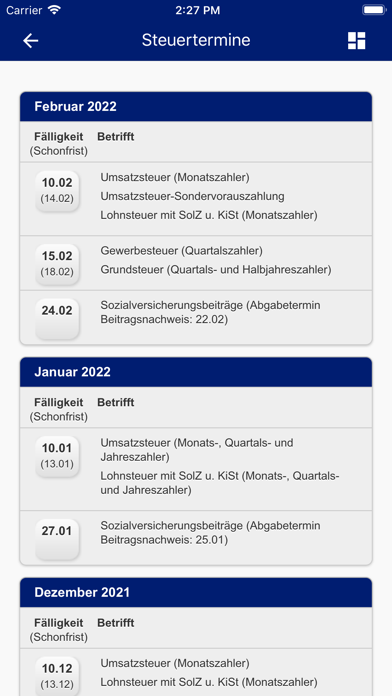 Steuerberater Rohrlapper Screenshot