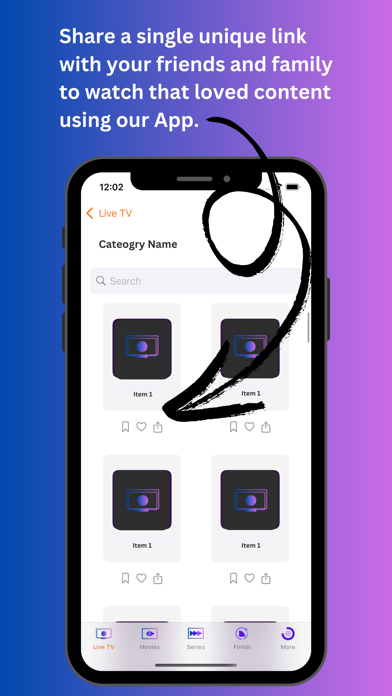 Donia IPTV: Smart Player iPhone screenshot 2 - Entertainment app