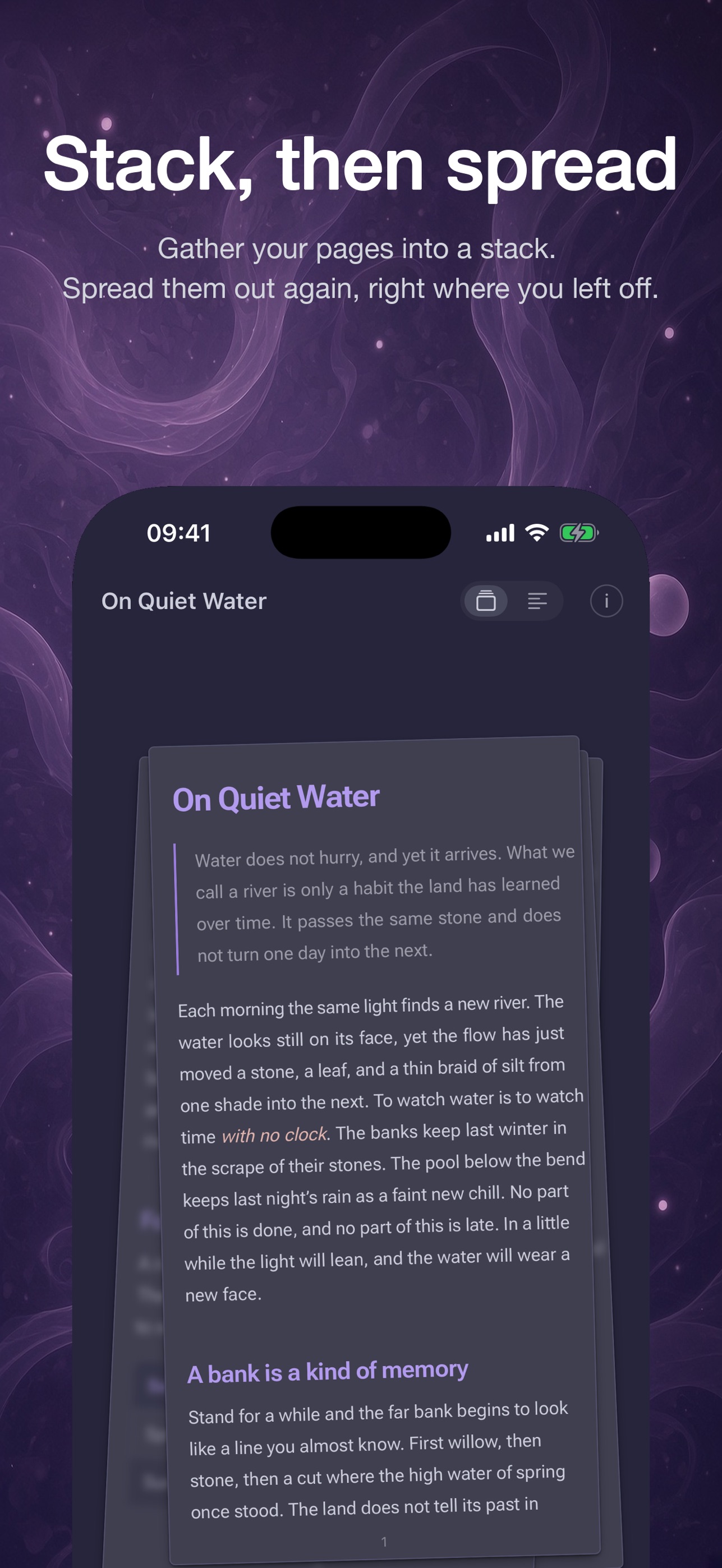 Screenshot 2 of MarkRead - Markdown Reader