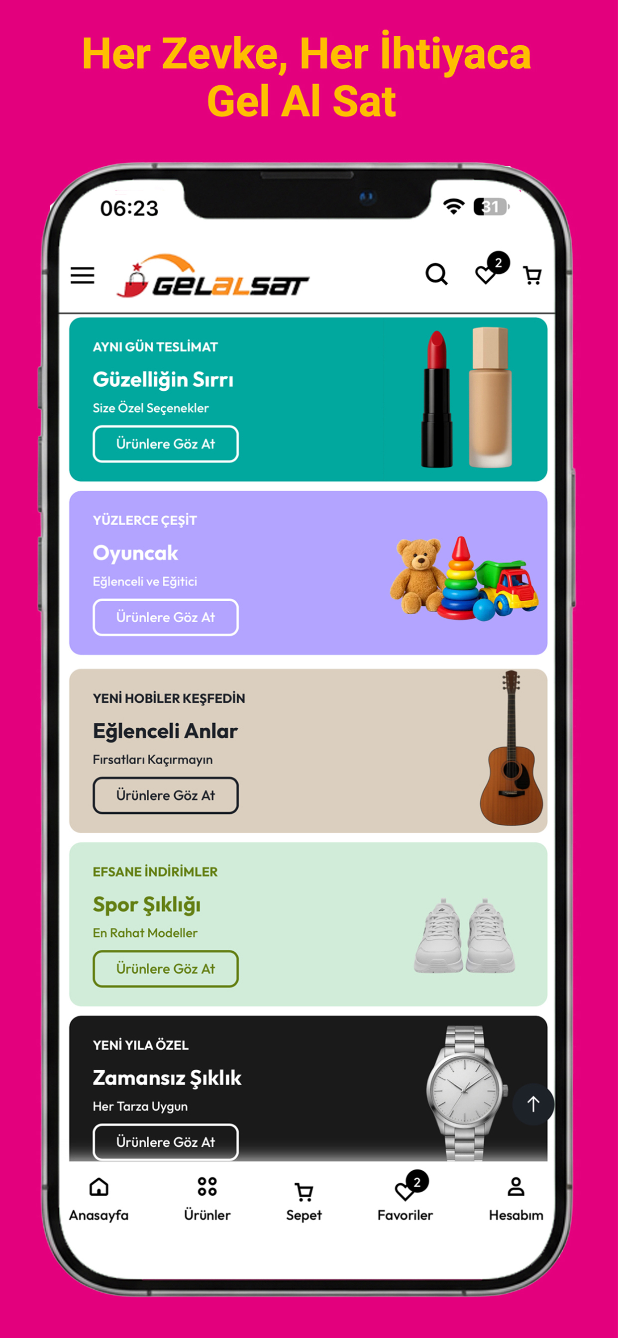 GelAlSat – Yeni Pazaryeriniz