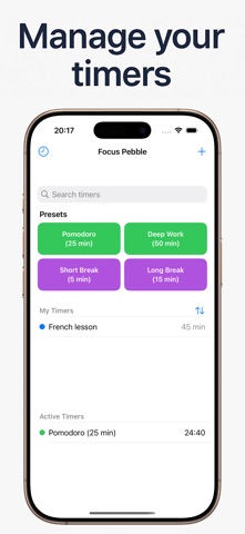 Focus Pebble Screenshot 1 of 3