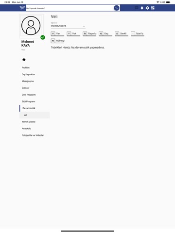 Mektebim Dijital iPad screenshot