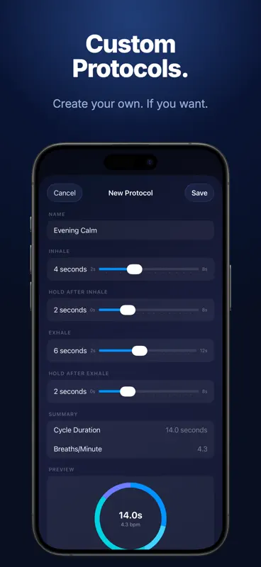 Respirix: HRV Breathing Coach screenshot 4 of 7