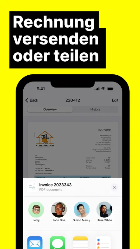 Freebie Invoice Maker screenshot 6 of 7