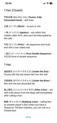 Riichi Score screenshot