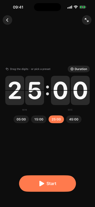 Chrono flip timer Screenshot 2 of 5