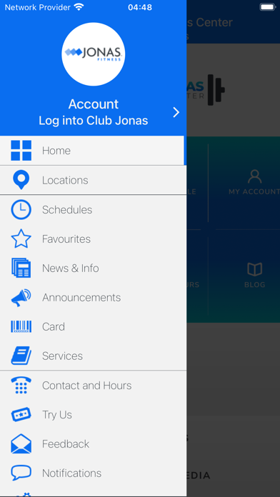 Jonas Athletic Club Screenshot