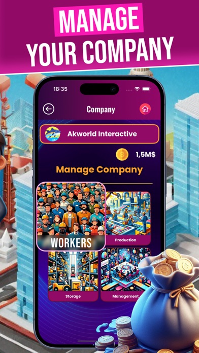 Business Game & Job Simulator Screenshot