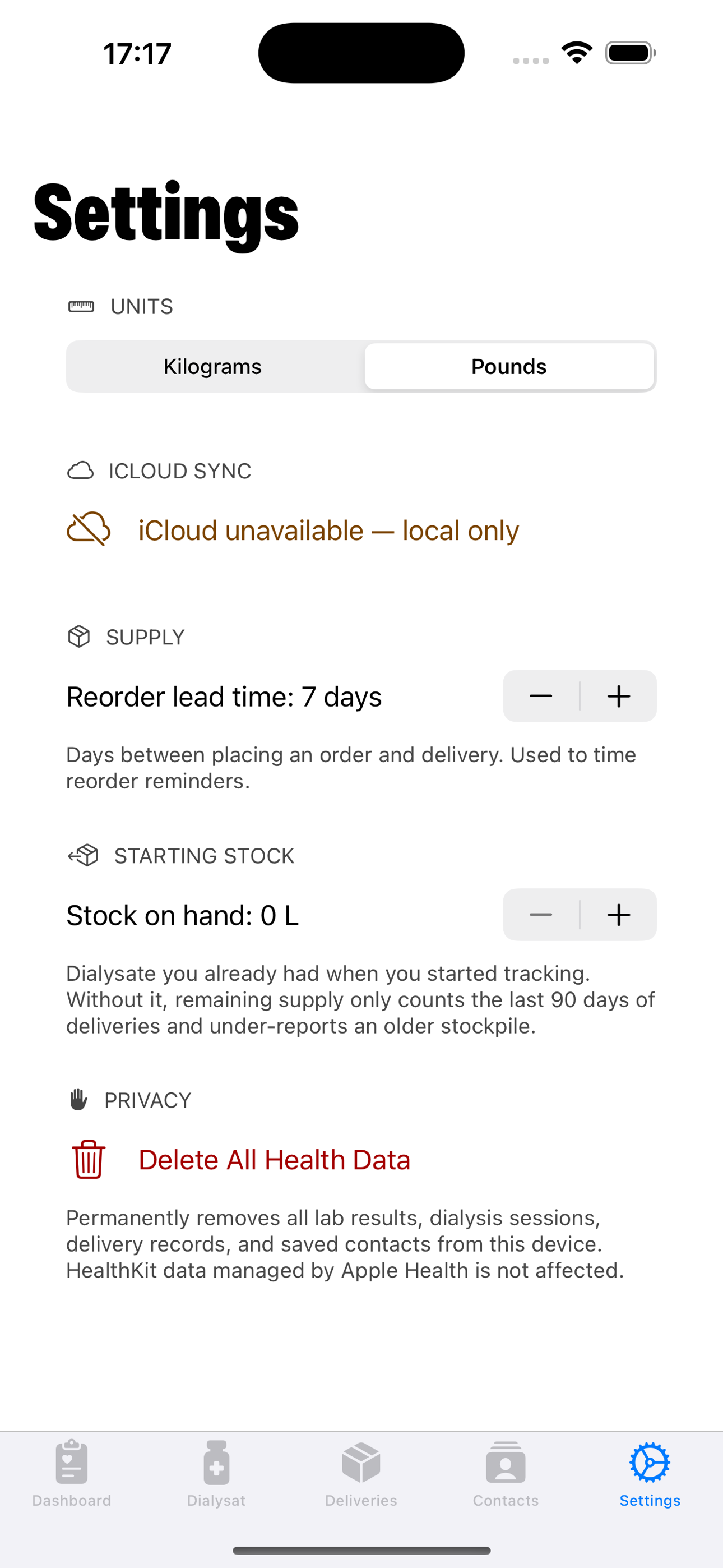 PDHD — Dialysis Companion screenshot 5
