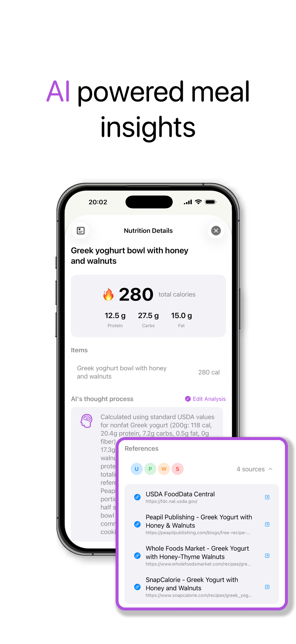 Koda - Calorie tracker screenshot 3