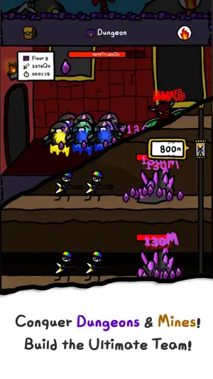 Merge Stickman : To The +99Lv. screenshot 4