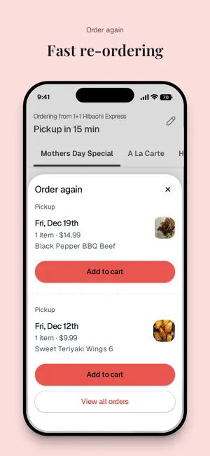1+1 Hibachi Express screenshot 4