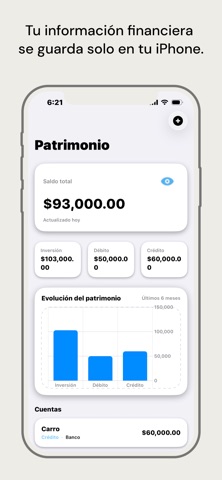 Patrimonio Finanzas screenshot