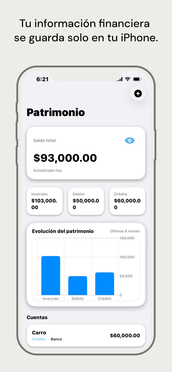 Screenshot #2 pour Patrimonio Finanzas