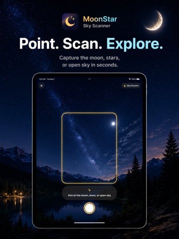 MoonStar: Sky Scanner iPad screenshot