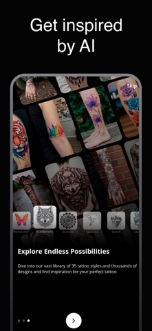 InkArty: Tattoo AI Generator screenshot