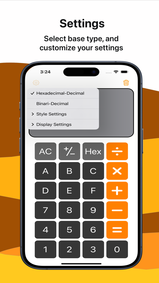 #7. HexCalculator (iOS) Podle: Marc Gomez Asensio