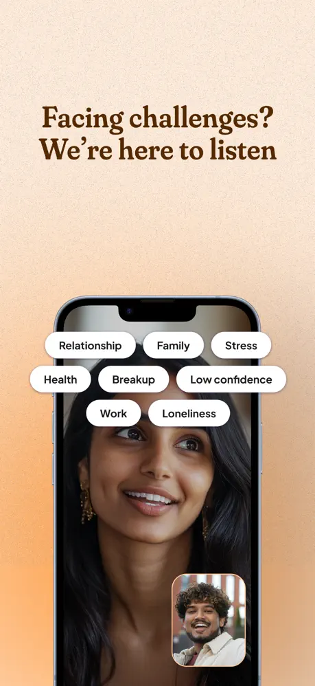 Eaze App: Talk & Feel better screenshot 1