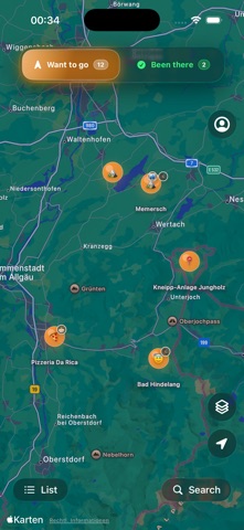 Travel-Map Screenshot 4 of 7