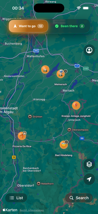 Travel-Map Screenshot 4 of 7