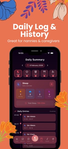 Baby Tracker & Sleep: BabyApp iPhone screenshot