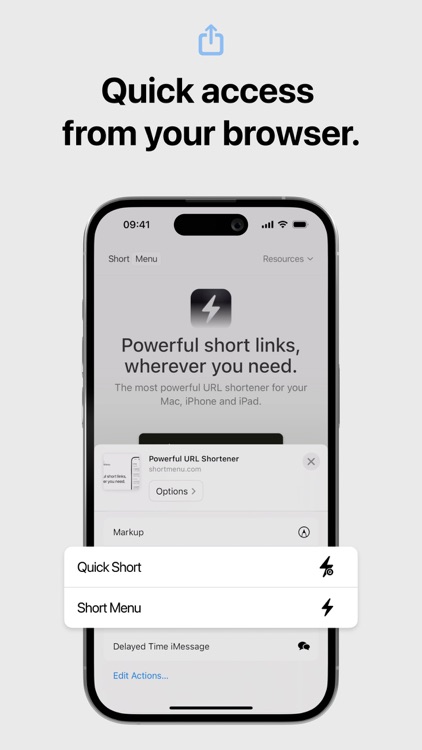 Short Menu – URL Shortener screenshot-4
