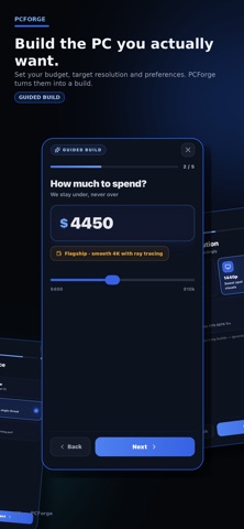 PCForge: Build or Upgrade PC Screenshot 1 of 7