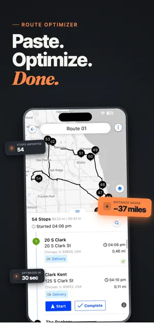 Delivery Route Planner - Upper screenshot 2