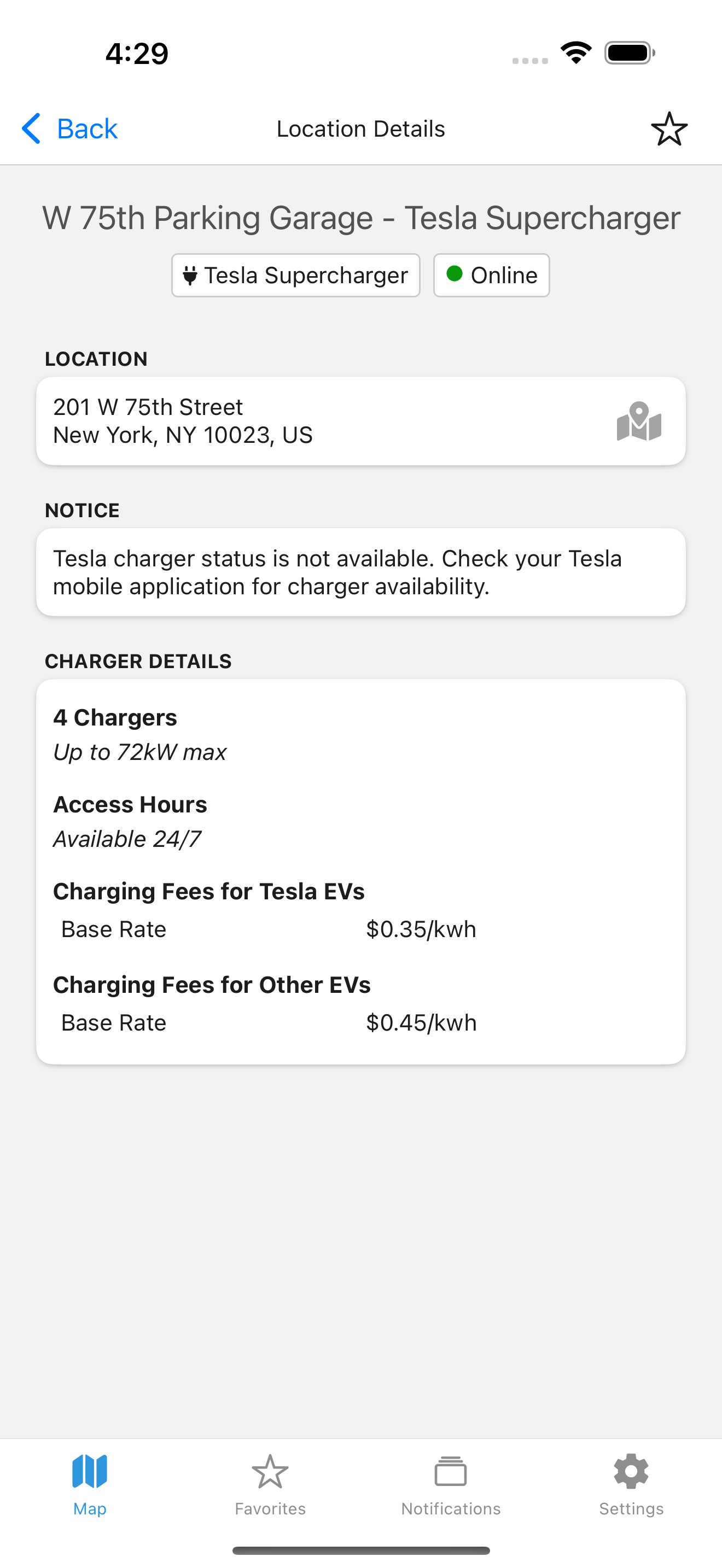EV Notifier