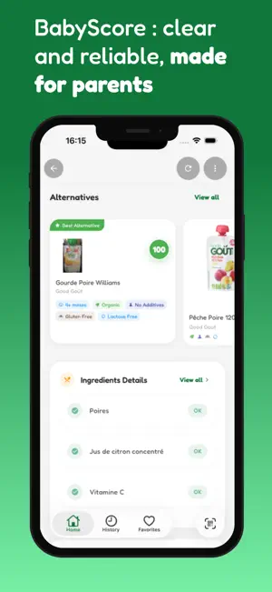 BabyCheck - Kids food scanner screenshot 4