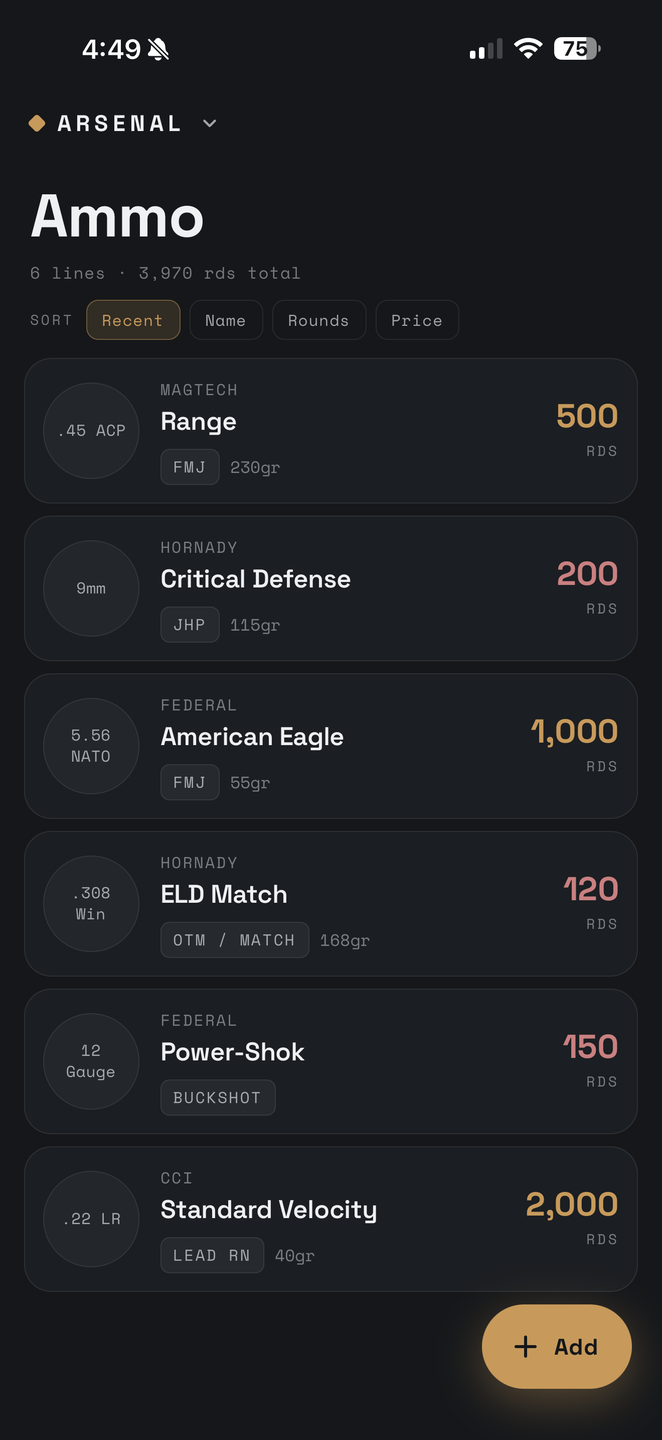 Arsenal - Firearm Tracker screenshot 6