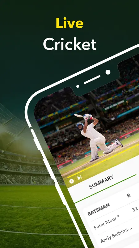 Live Cricket TV : Live Matches screenshot 1 of 4