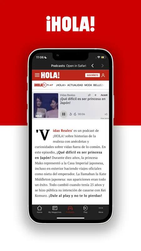 ¡HOLA! ESPAÑA Revista impresa screenshot 4 of 8