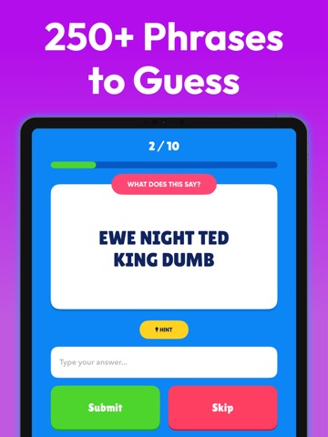 Mad Babble - Guess The Phrase iPad screenshot