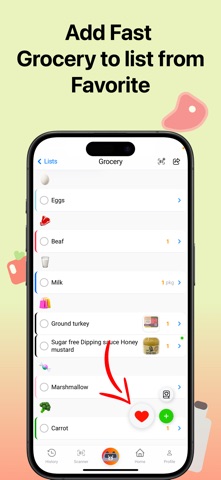 AI RaccoonMind: Shopping List iPhone screenshot