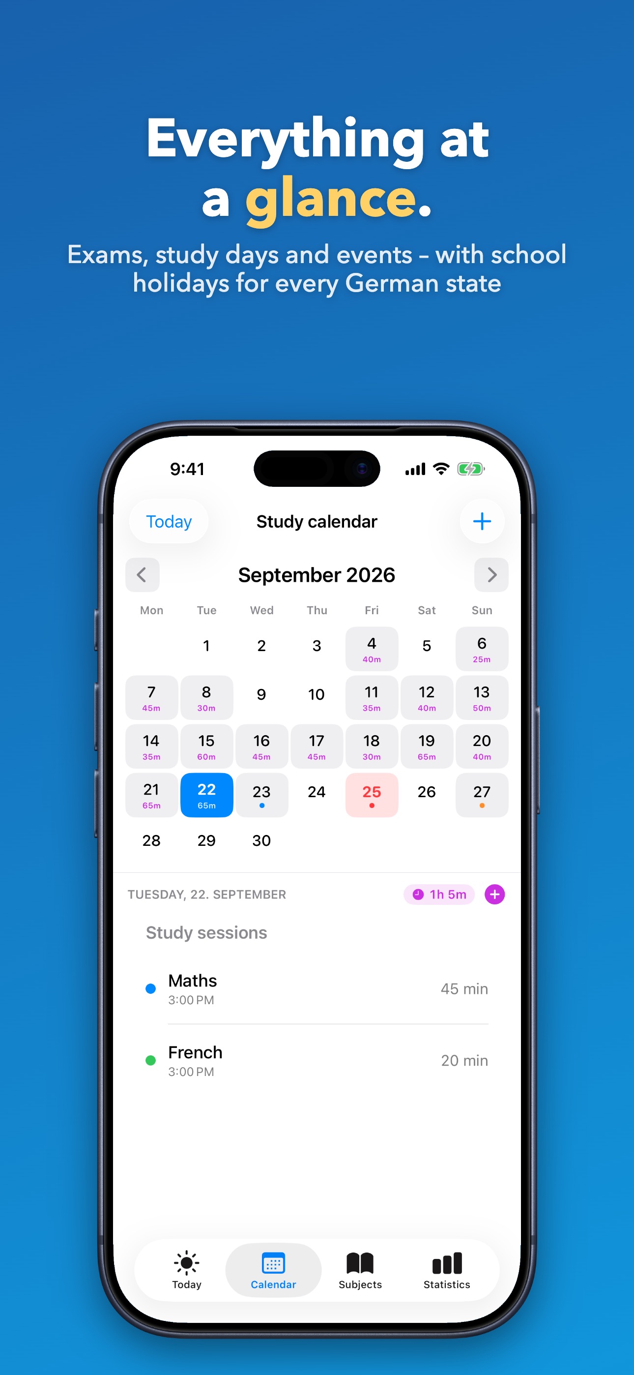 Screenshot 6 of Lern Kalender: School Planner