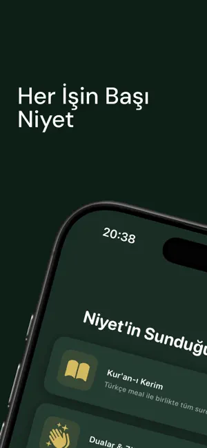 Niyet - İslami Yardımcınız screenshot 1