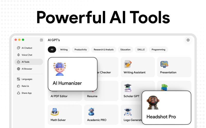 Chatbot - Ask AI Anything 5.6 iPhone screenshot